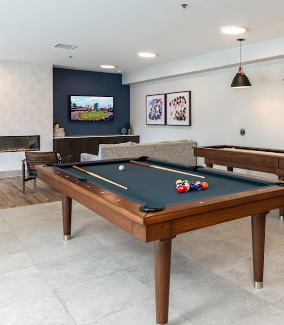Billiards Room at Mila, Ellisville, 63011