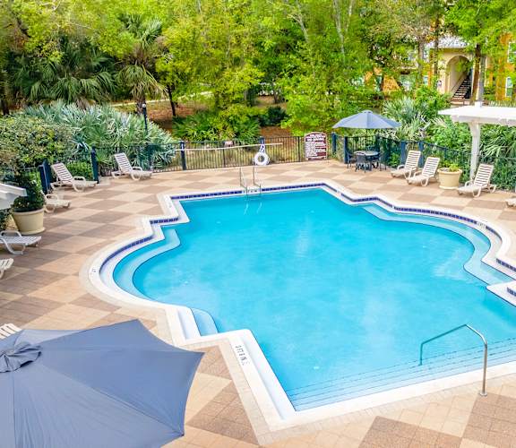 take a dip in our resort style pool