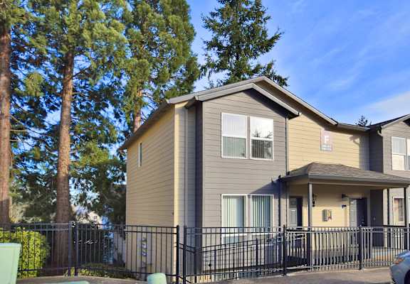 Pleasant Ridge exterior with trees