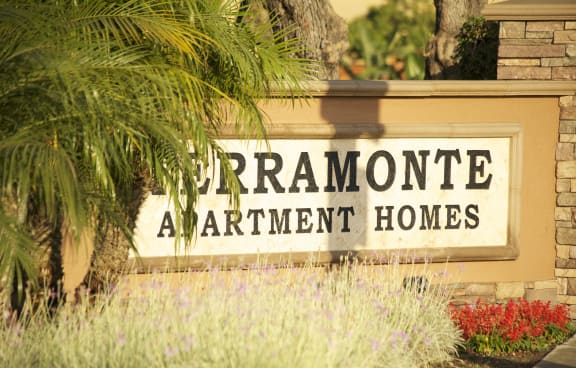 terramonte sign in exterior at Terramonte Apartment Homes, California, 91767