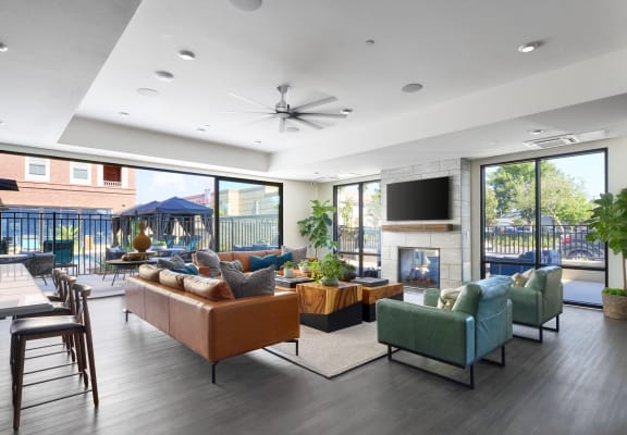 Community Clubhouse at Citron Apartment Homes, California, 92506
