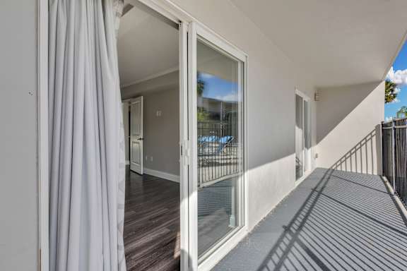 Balcony at Avia Apartments at Reedy Creek, Kissimmee