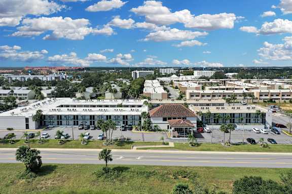 Property Aerial View at Avia Apartments at Reedy Creek, Kissimmee, FL
