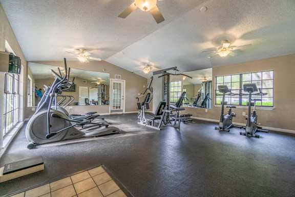 Gym area at Laurel Oaks Apartments, Florida, 33637