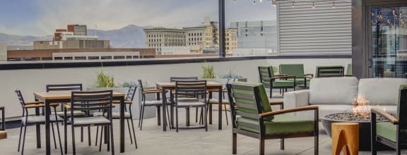 rooftop deck