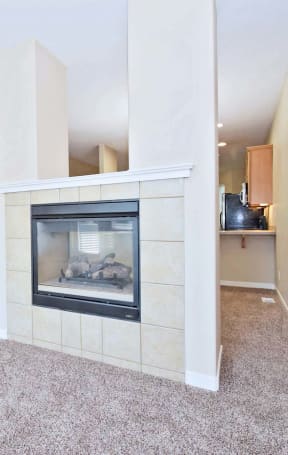 Calico Place fireplace