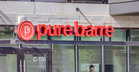 a sign on the front of a store