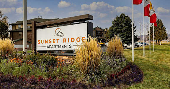 Property Signage at Sunset Ridge, West Jordan Utah