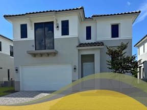 Modern house exterior at Portofino Vineyards, Fort Myers