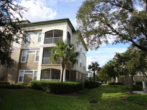 Exterior Building Balcony's Allegro Palms Riverview Florida