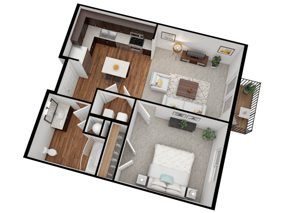 Floor Plan  DEII Magnolia- ADA