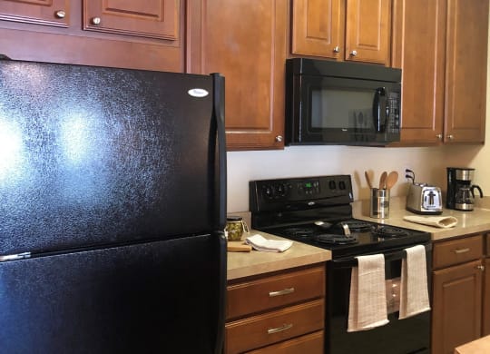 Kitchen at Cypress Pointe Apartments in Orange Park, FL