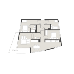 Floor Plan  Phase I - 3 Bedrooms