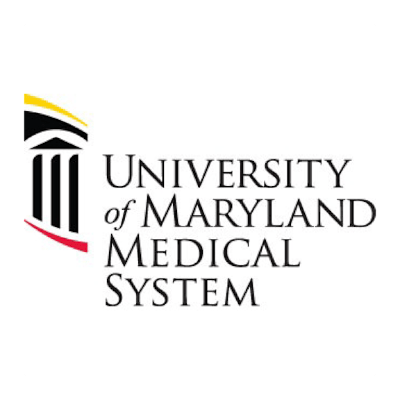 The image is a logo of the University of Maryland Medical System.