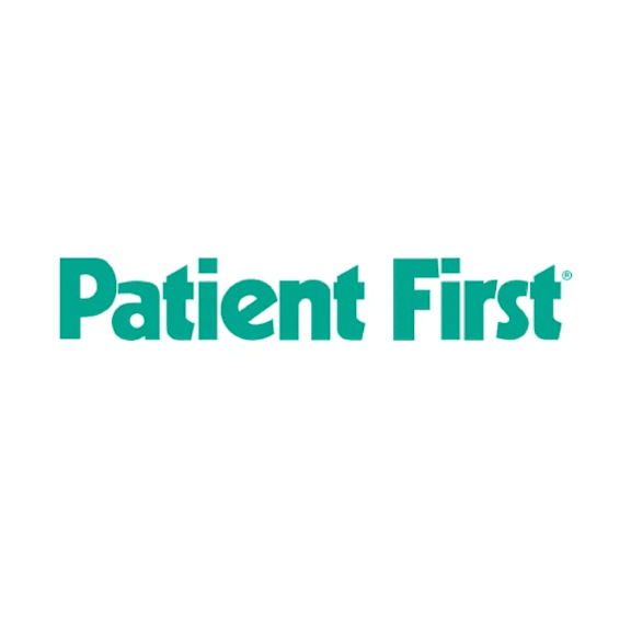 A logo that says "Patient First" in green.