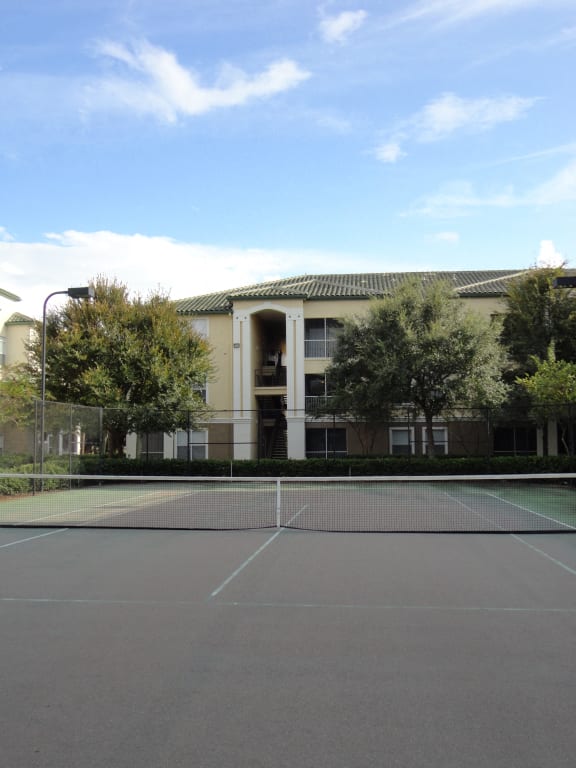 Tennis Court Allegro Palm Riverview Florida