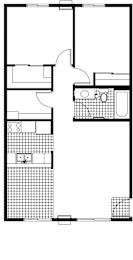  Floor Plan Two Bedroom Flat