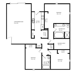  Floor Plan 3 BEDROOM