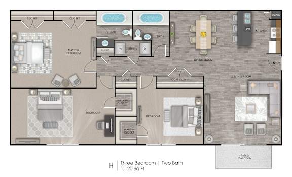 Floor Plan  H