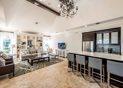 Community area at St. Andrews at Weston, Weston, FL, 33326.