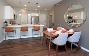 Kitchen and dining area | SoRoc on Maine