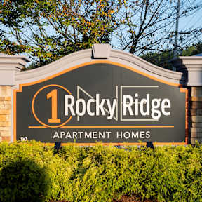 Business Signage at One Rocky Ridge Apartment Homes in Douglasville, GA