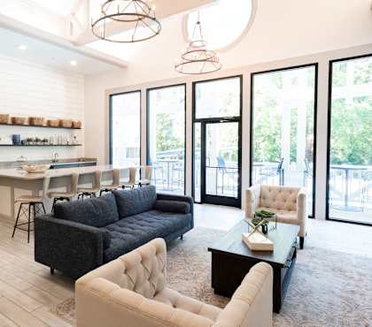 Lounge Area at Grove Point in Norcross, GA