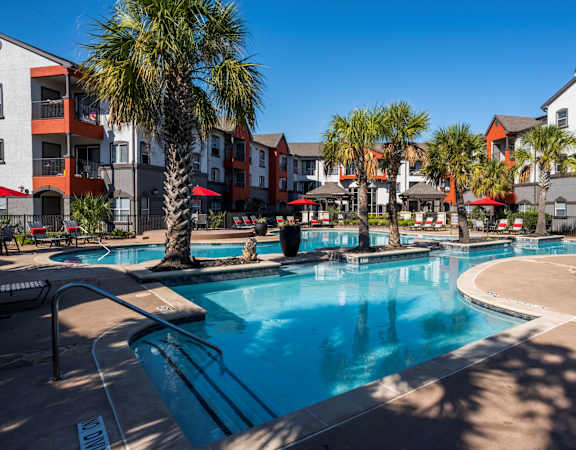 Stunning Pool Views  located at Retreat at Steeplechase in Houston, TX 77065