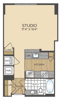 ?studio apartment washington