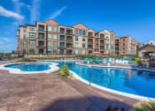 Thumbnail 2 of 78 - take a dip in the resort style pool  at EdgeWater at City Center, Lenexa, KS, 66219