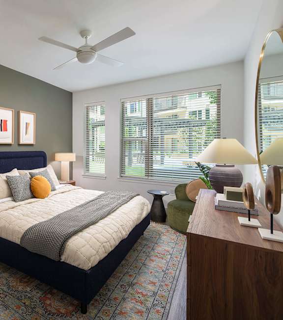 Bedroom at The Edley in Atlanta GA