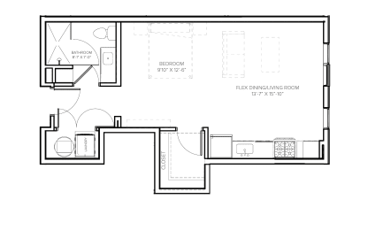 Unit A at Steelcote Square, St. Louis