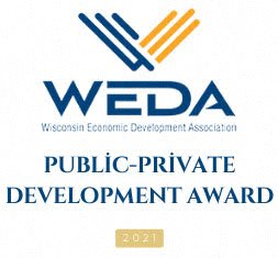 a logo for the public private development award