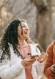 Woman Laughing
