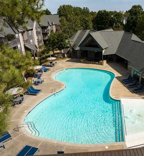 the swimming pool at the resort at governors residence