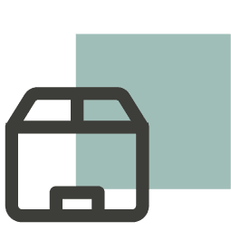 A black and white icon of a printer.