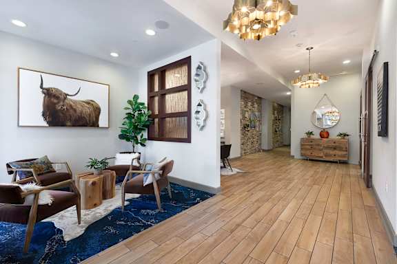 Pressler Leasing Lobby