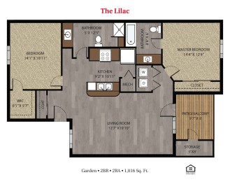 Floor Plan  The Lilac