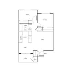 Floor Plan B2 50%
