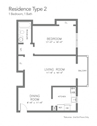 Floor Plan Sutton Hill Type 2