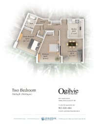 Floor Plan  2 Bedroom