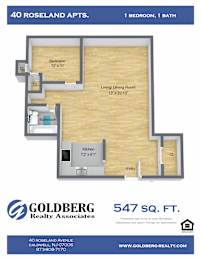  Floor Plan One Bedroom Small