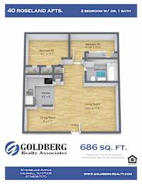  Floor Plan Two Bedroom Medium