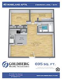  Floor Plan Two Bedroom Large