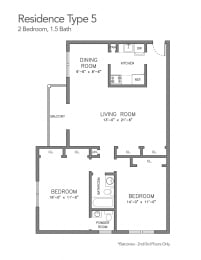  Floor Plan Sutton Hill Type 5