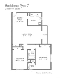  Floor Plan Sutton Hill Type 7