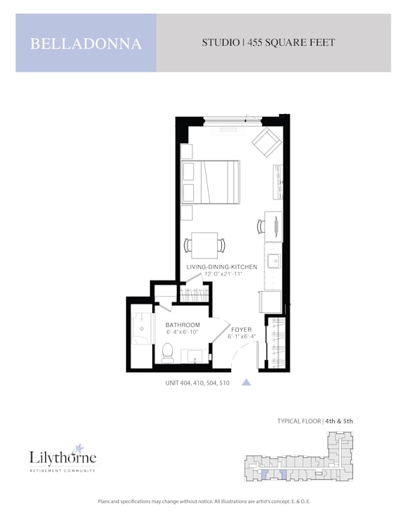 Belladonna Floorplan