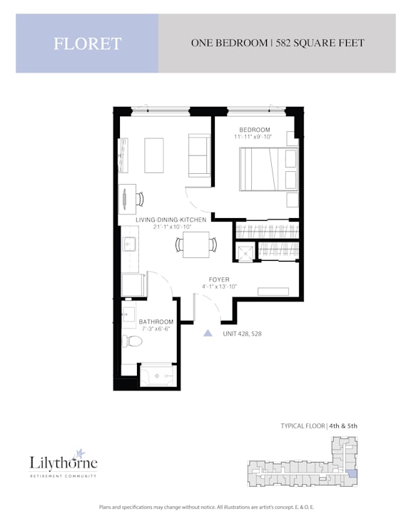 Floret Floorplan