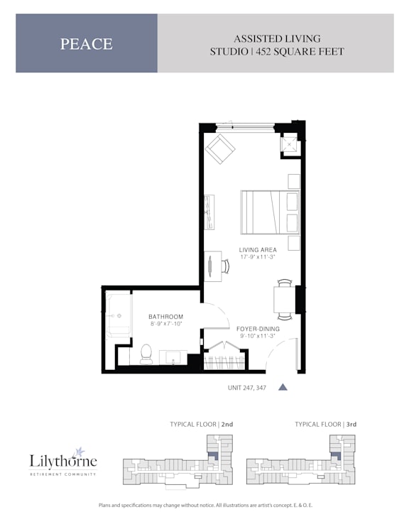Peace Floorplan