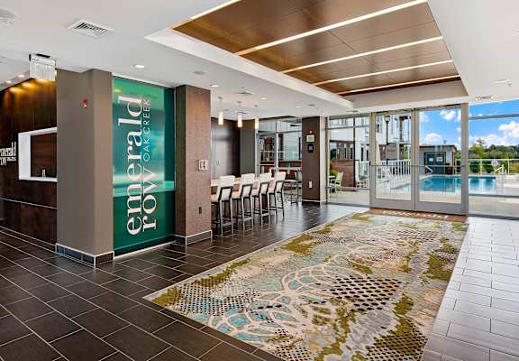 the lobby or reception area at residence inn